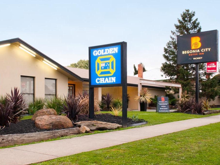 Begonia City Motor Inn Ballarat Exterior foto